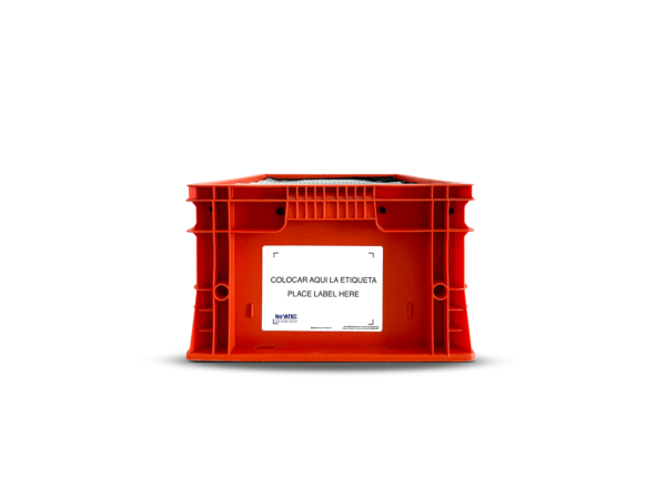 Caja plástica de 24-15-7