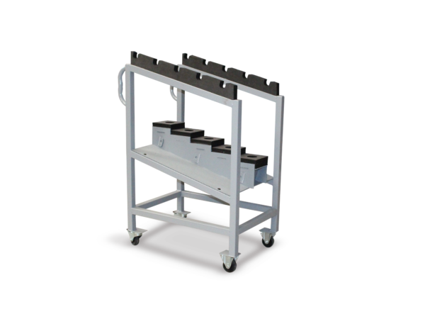 Rack Metálico de PTR con Agarraderas